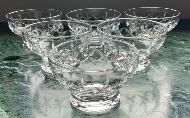 Vintage Stuart Crystal bowl set